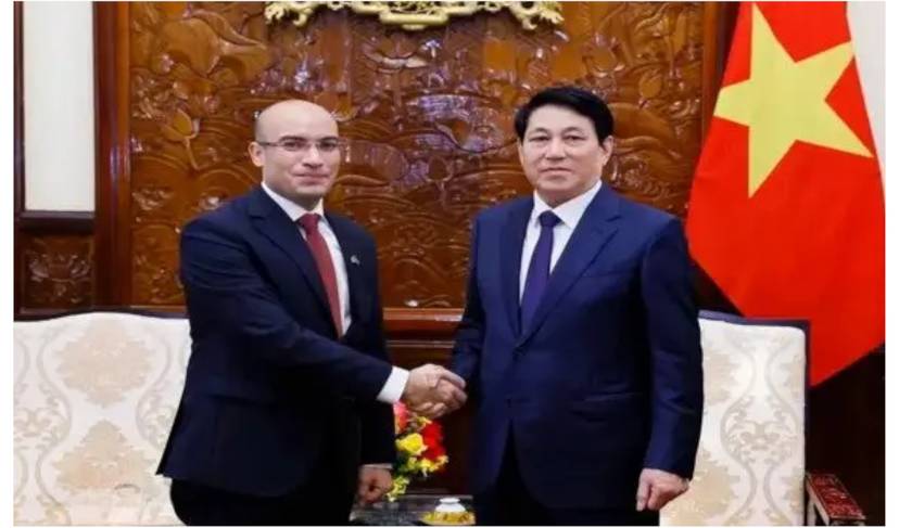 Mr Sofiane Chaib received by President of the Republic of Vietnam