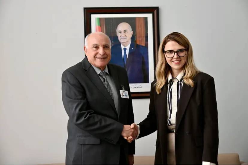 Mr. Attaf Holds Talks with the Minister of Foreign Affairs of the Republic of Bulgaria