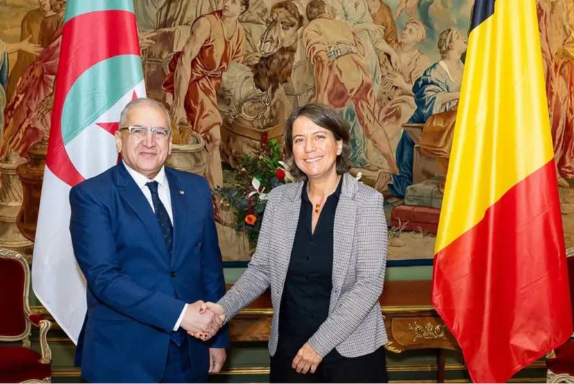 Mr. Magramane Co-Chairs with His Belgian Counterpart the Sixth Session of Algerian-Belgian Political Consultations