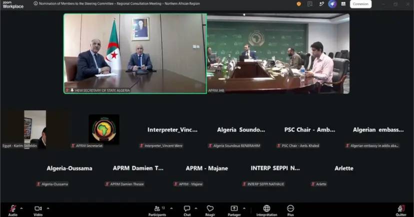 Mr. Chaib takes part in APRM Steering Committee meeting