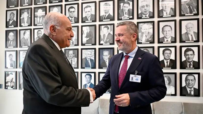 Mr. Attaf Holds Talks with Slovenia’s Minister of Foreign and European Affairs in New York