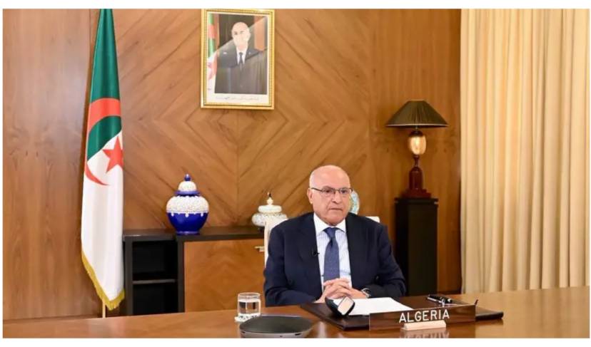 السيد عطاف يشارك في الاجتماع الوزاري لمجلس السلم و الأمن التابع للاتحاد الإفريقي عبر تقنية التحاضر المرئي