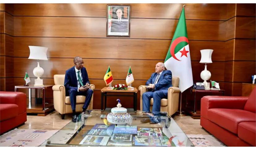 Mr. Attaf receives Senegalese counterpart