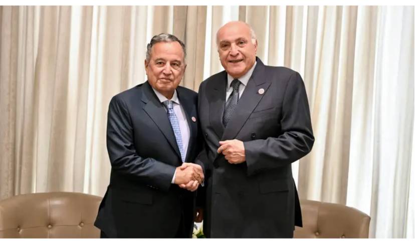 السيد عطاف يجري بالأردن مباحثات مع الأمين العام لجامعة الدول العربية