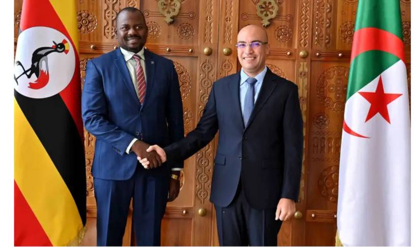 Mr. Chaib Receives the Minister of State for Regional Cooperation of the Republic of Uganda