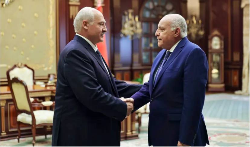 السيد عطاف يستقبل من قبل رئيس جمهورية بيلاروسيا