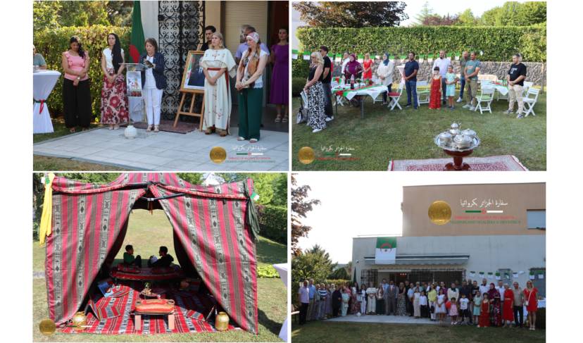Algeria celebrates the 63rd anniversary of the restoration of national sovereignty in Croatia