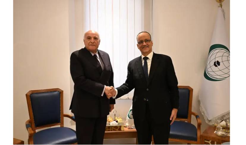 Mr. Attaf Meets with the Elected Secretary General of the Organization of Islamic Cooperation