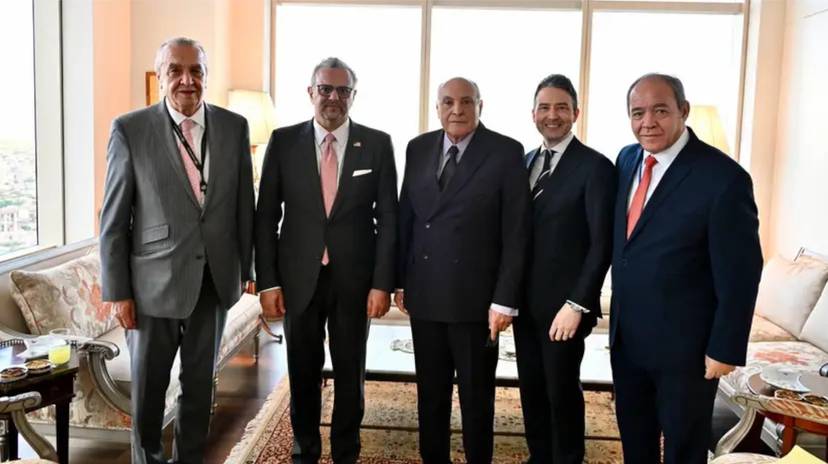 Mr. Attaf Holds Talks with the U.S. President’s Senior Advisor for Arab and African Affairs in New York