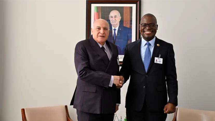 Mr. Attaf Holds Talks in New York with Zimbabwe’s Minister of Foreign Affairs and International Trade