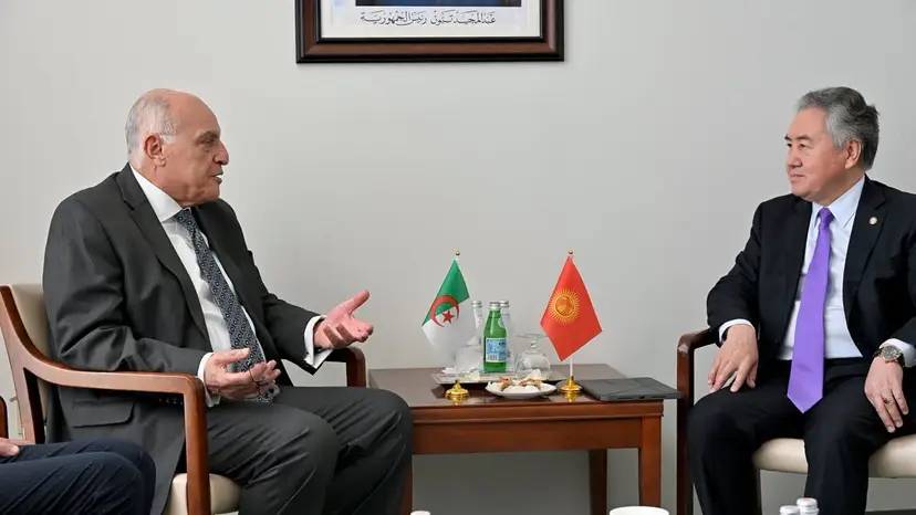 Mr. Attaf Holds Talks with the Minister of Foreign Affairs of the Kyrgyz Republic in New York