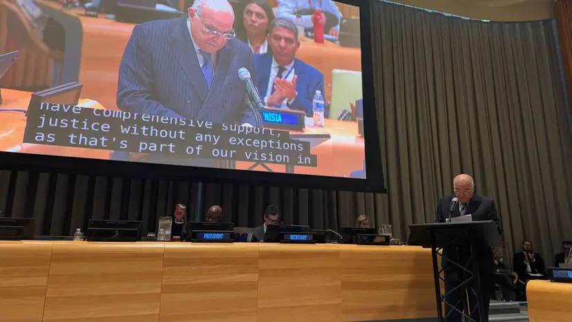 Mr. Attaf participates in the High-Level Meeting commemorating the 25th anniversary of the adoption of the Durban Declaration and Programme of Action